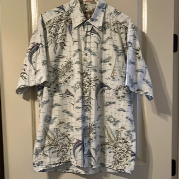 Other - Campia Tropical Print Men's SS Shirt - Size M, 100% Cotton